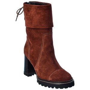 💯 See by Chloé | Brown Suede Bootie
